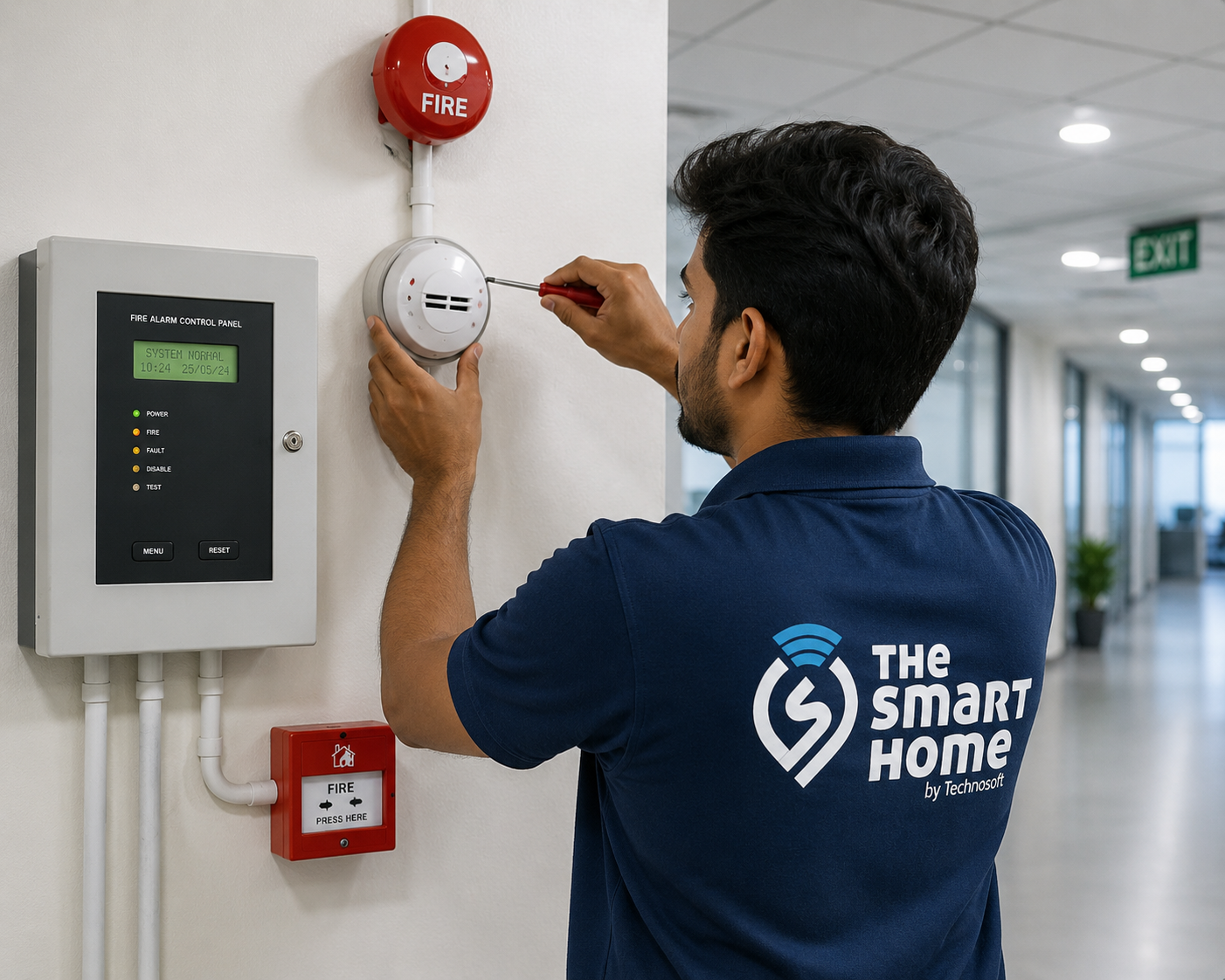 Smart Home Security System in Nagpur | Fire Alarm
