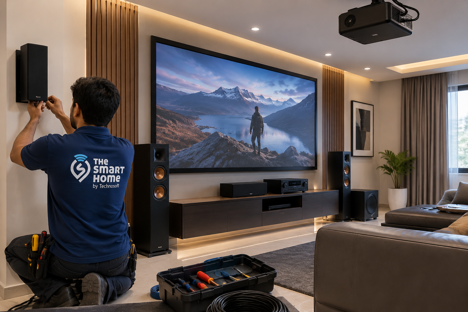 Home Theatre Installation in Nagpur | The Smart Home