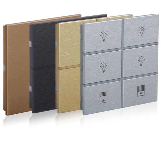 Rosa Metal KNX Switches