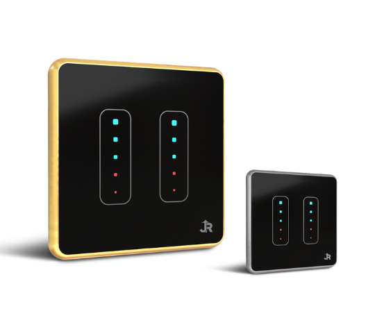 Neon 2 Dimmer Touch Switch Panel