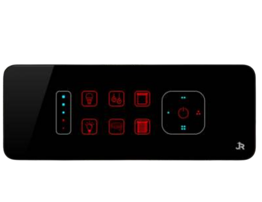 6 + Fan + Dimmer Touch Panels