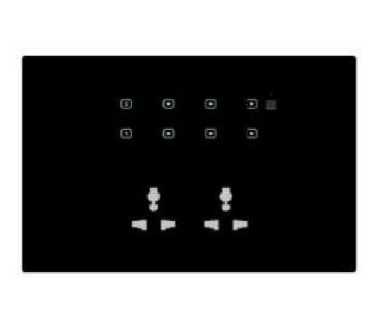 Touch 8 switch 2 Socket