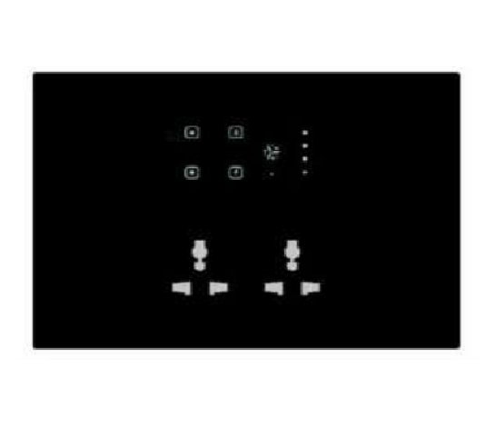 Touch 4 Switch & 1 Fan 2 Socket