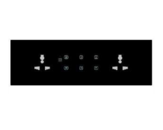 Touch 6 Switch 2 Socket