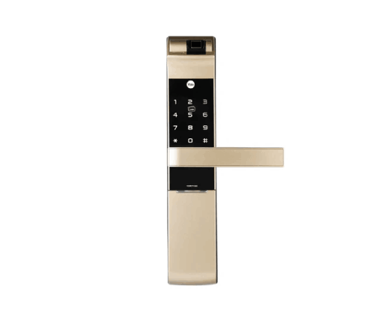 YDM 7116A Smart Lock, Champagne Gold