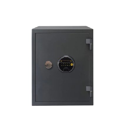 YFF/420/FG2 Biometric Safe Locker, 60 Min Fire Resistance, Black, 25 Litre