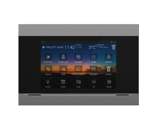 Interra 4 - 7" KNX Touch Panel view 2