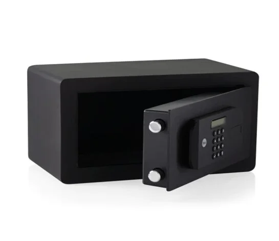 YSEB/200/EB1 High Security Compact Digital Safe Locker PIN, Black view 2