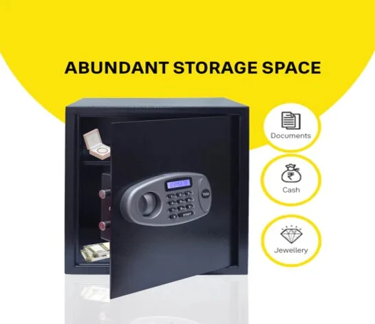 Yale Standard X-Large Electronic Safe locker with Pincode Access- 41 litres, Black view 2