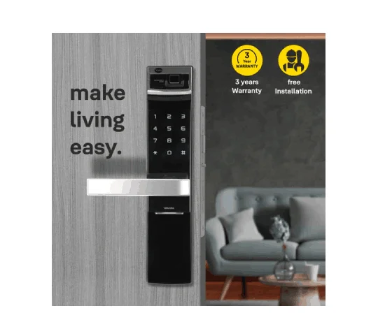 DM 4109- A Series, Biometric Smart Lock, Black view 3