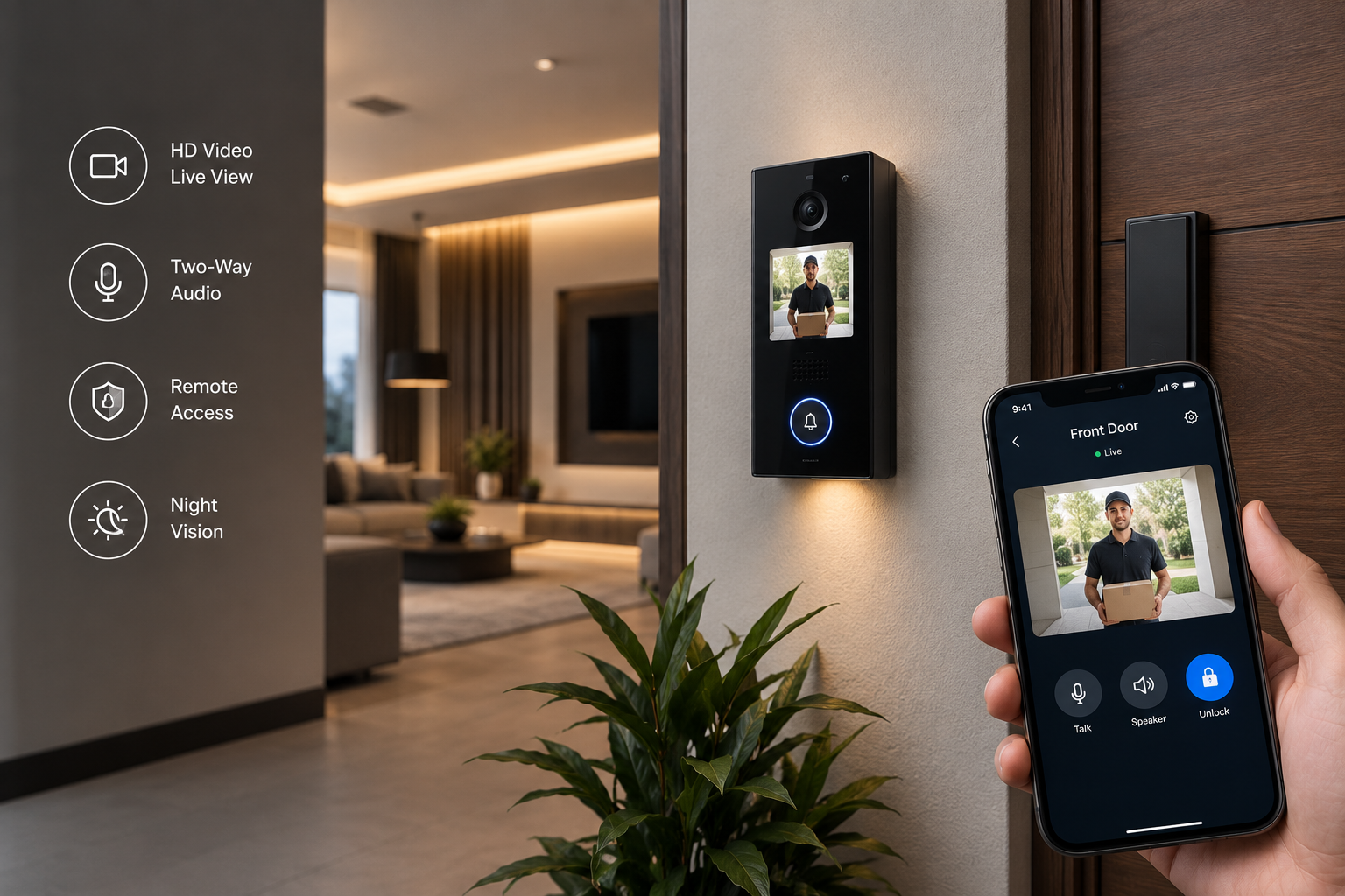 AUDIO VIDEO DOOR SYSTEM