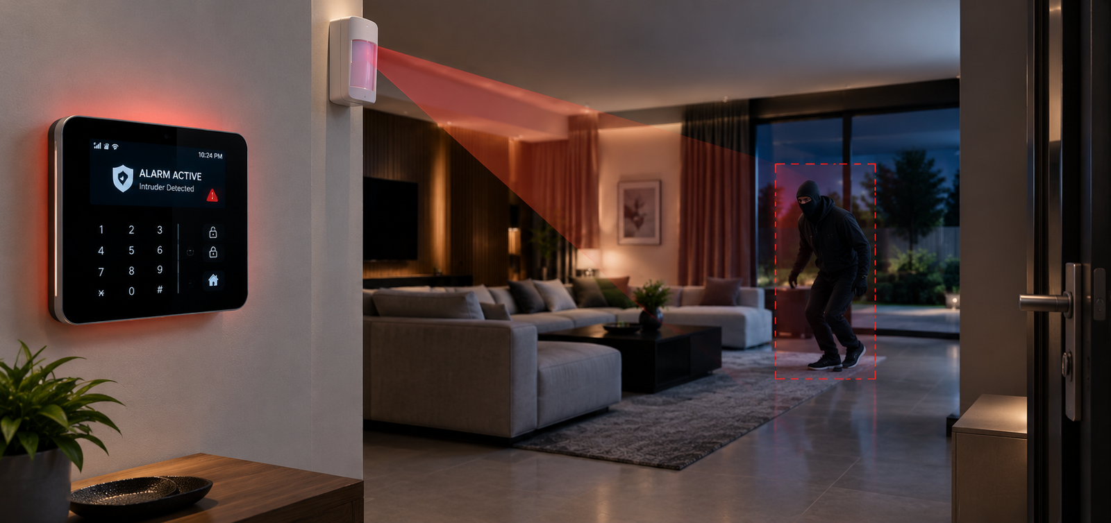 INTRUDER ALARM SECURITY